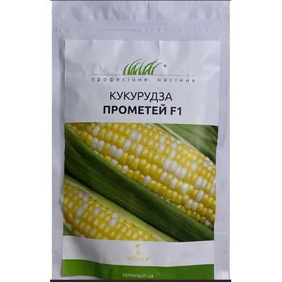 Проф насіння Кукурудза цукрова сер.стигла  Прометей F1,100г (Мнагор) 00141