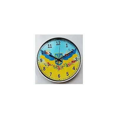 Годинник настінний t28 30 см  плавний хід 5012