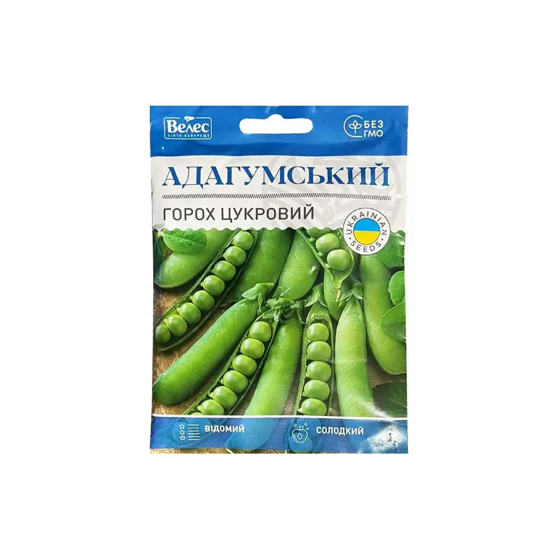 Горох цукровий  Адагумський  40 г 4419 Велес 