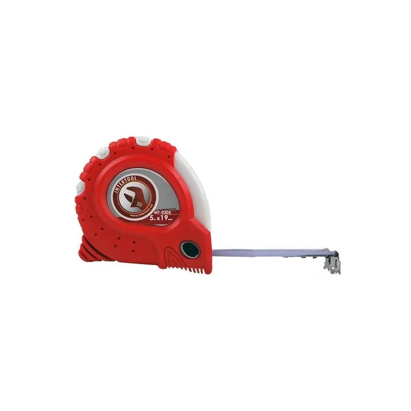 Рулетка 0305 з фіксатором  5м*19мм 3594 INTERTOOL 