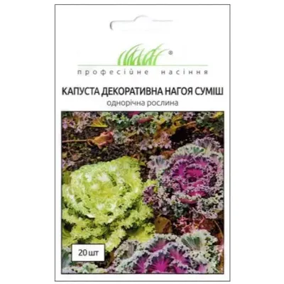 Проф насіння Капуста декоративна  Нагоя суміш (низькоросла) 20 шт. 11086