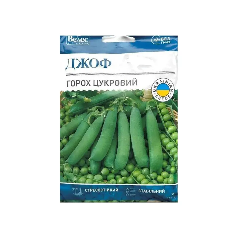 Горох цукровий Джоф  40г 99691 Велес 