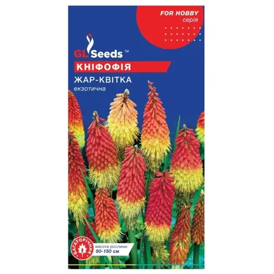 Кніфофія Жар - квітка 0,1 г 48872 GL SEEDS