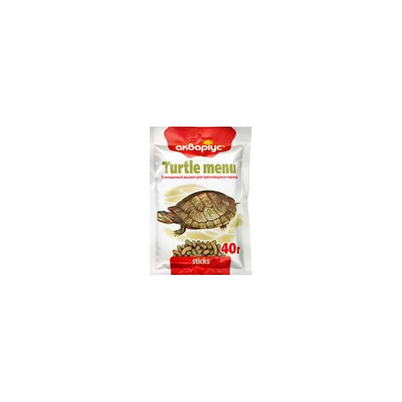 Корм Акваріус для черепах 40 г 360 Продукт 