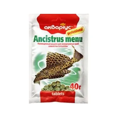 Корм Акваріус для анцитрусів 40 г 352 Продукт