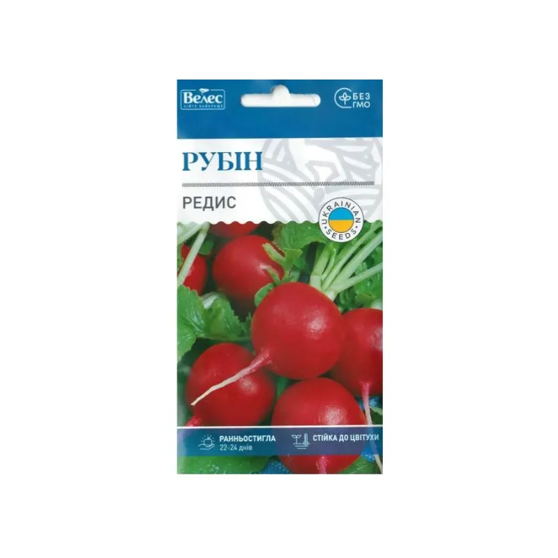Редиска Рубін  3г 100294 Велес 