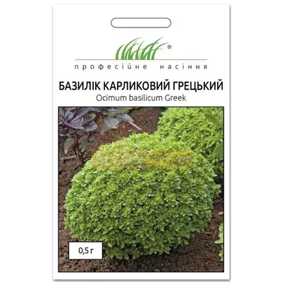 Проф насіння Базилік Карликовий Грецький 0,5 г 7117