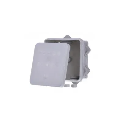 Коробка розподільча накладна Р7 90*90*45  Premium Grey 4821