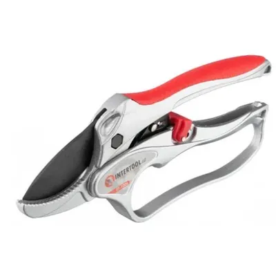 Секатор FT 1006  180 мм з храповим механізмом 9418 INTERTOOL