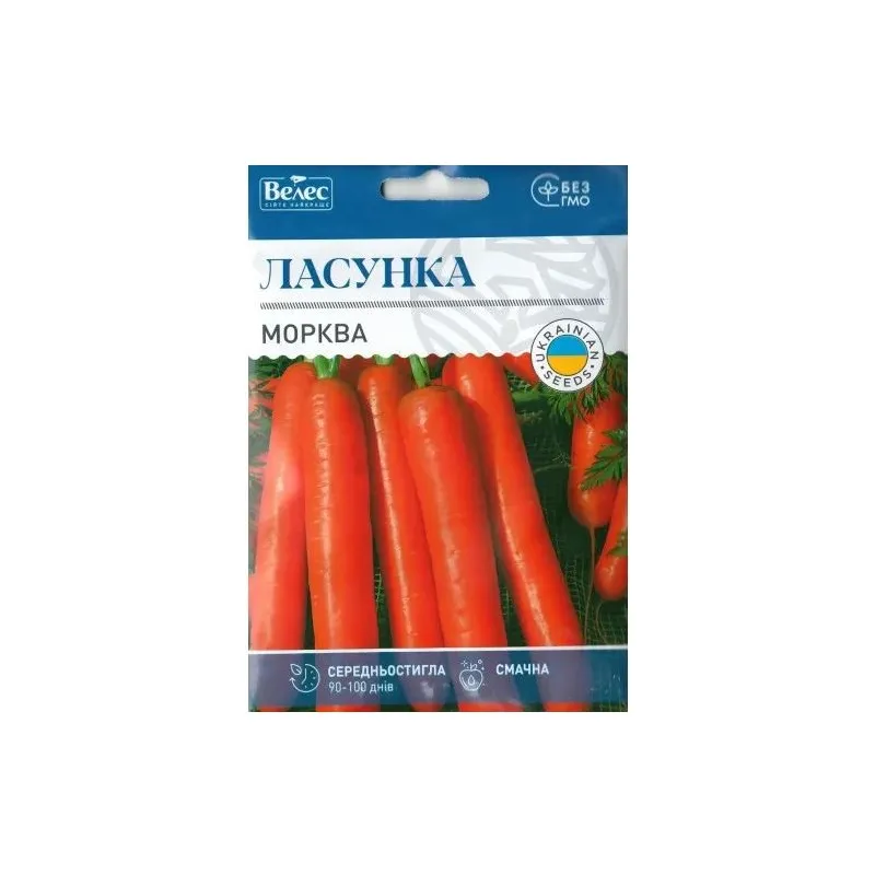 Морква Ласунка 20 г 100424 Велес 