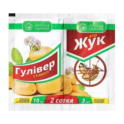 Інсектицид АТО Жук 3мл + Гулівер 10мл 219 Аптека садiвника
