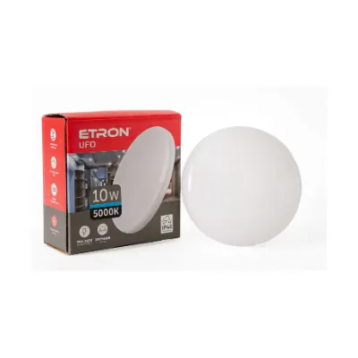 Світильник накладний 1- EIP - 902 10 Вт, 5000К, 900 Лм, 9,5 см 16622 ETRON
