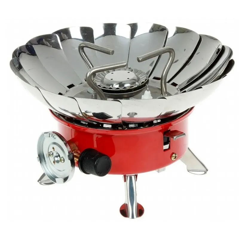 Газова горілка Windproof Camping Stove ZT-203 4334 