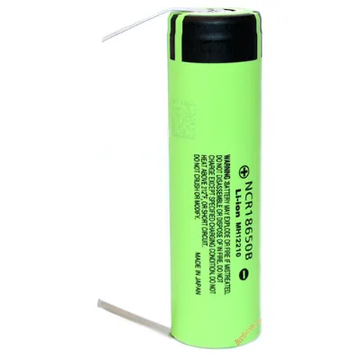 Акумулятор 18650  3400mAh з контактами під пайку 4291