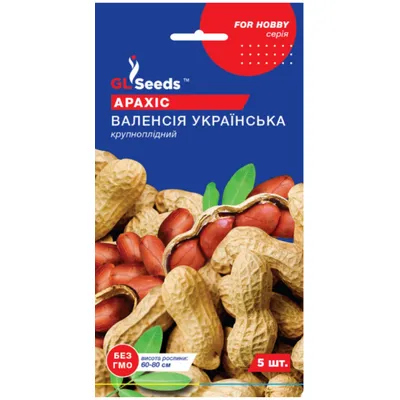 Арахіс Валенсія українська 5шт 5083 GL SEEDS