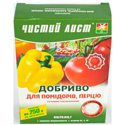 Добриво для помідорів і перцю 300 г 0803 Чистий Лист