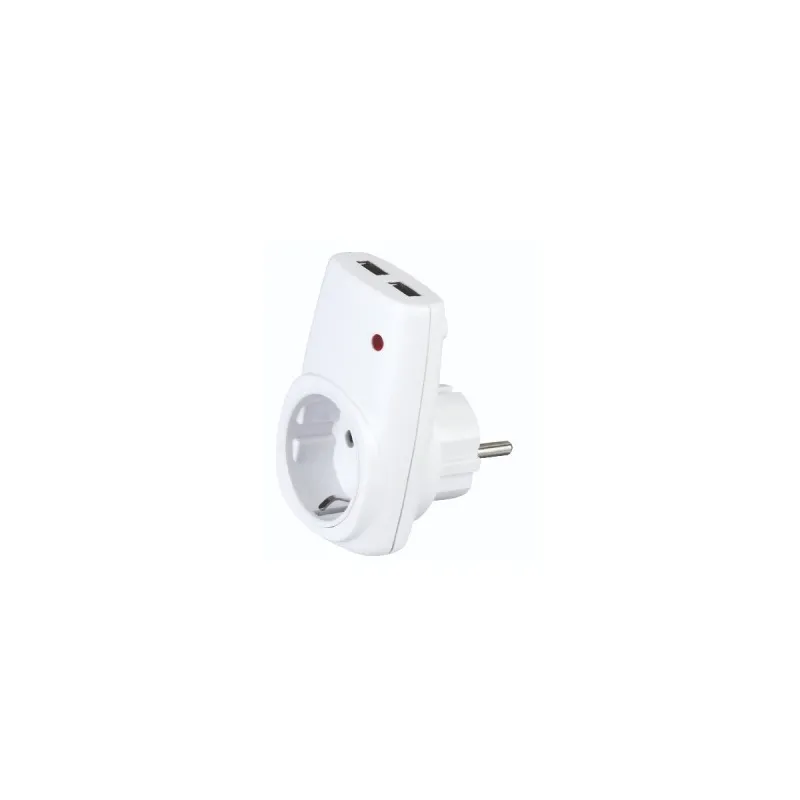 Розгалужувач розетка + 2 USB 5937 Horoz 