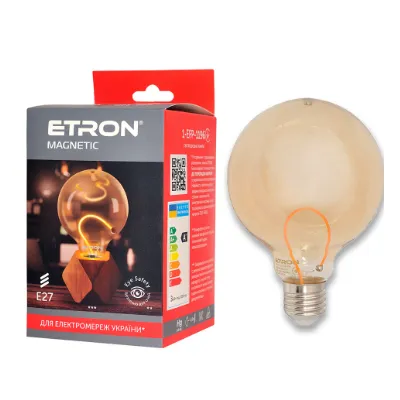 Лампа  світлодіодна 3 Вт 1800К 1-EFP-1196 5962 ETRON