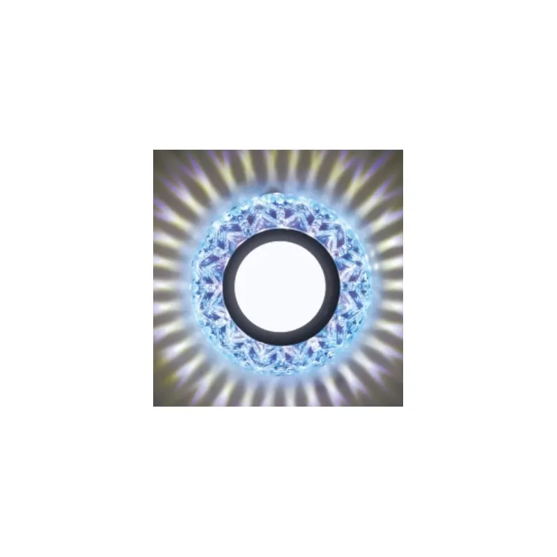 Світильник Crystal 5  MR16 з діодним підсвічуванням 3Вт блакитний 41720 Right Hausen 