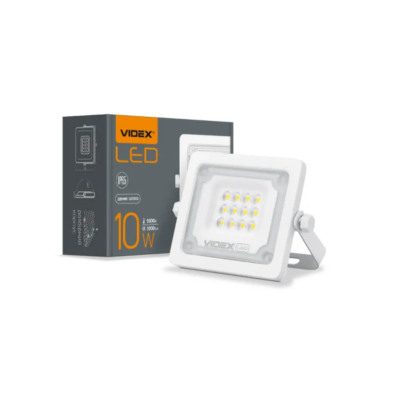 Прожектор VL-F2e-105W 10 Вт, 5000К, 1000 Лм 0117 Videx 