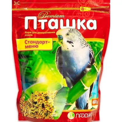 Корм для папуг Пташка  Стандарт-меню 600 г 639 Продукт
