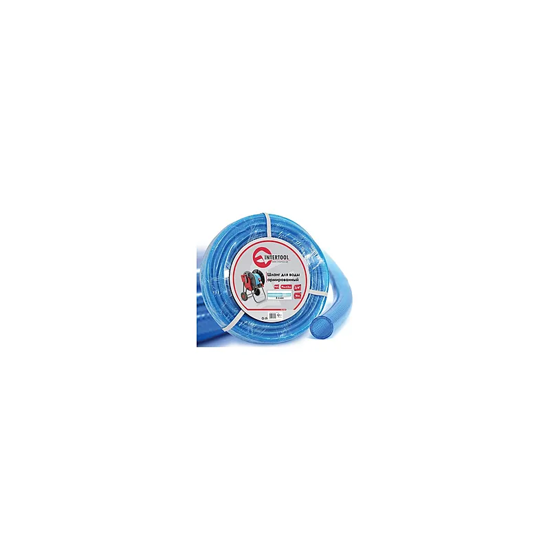 Шланг для поливу  GE*4071  3/4  10 м тришаровий армований 0890 INTERTOOL 