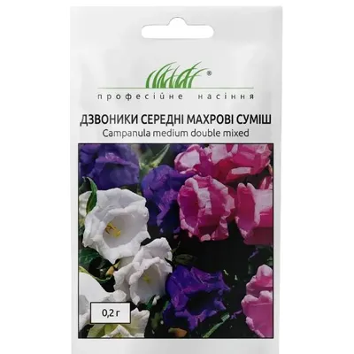 Проф насіння Дзвоники середні махрові суміш 0,2г 00201
