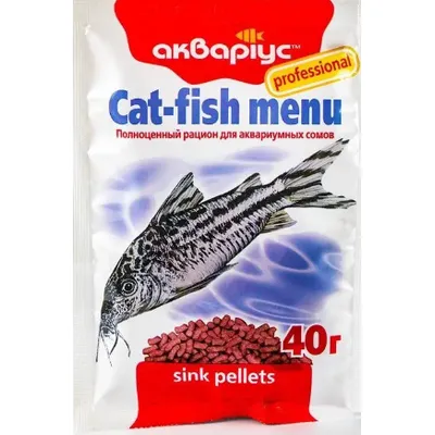 Корм Акваріус для сомів 40 г 356 Продукт