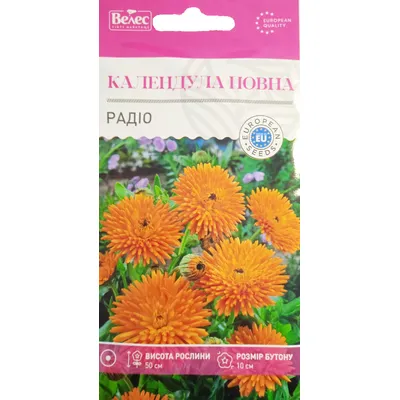 Календула  Радіо махрова 1 г 99533 Велес