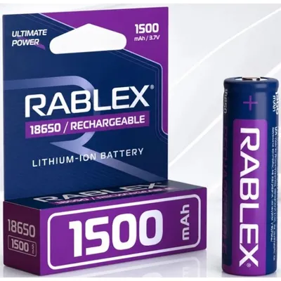 Акумулятор 18650  1500 mAh 9128 Rablex