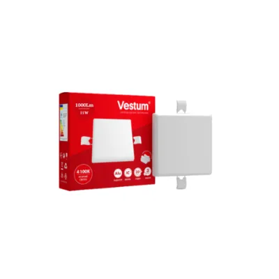 Світильник  врізний VS-5511 Без рамки квадрат  11 Вт 0327 Vestum