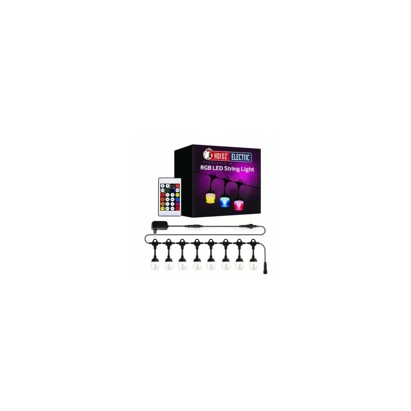 Нитка вулична PARADISE RGB 24 лампи по 0,5 Вт 18 метрів 2841 Horoz 