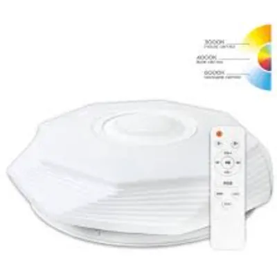 Світильник накладний SMART SML-R46-55-М-RGB 55 Вт, 4400 Лм, 40 см  з музикою 4680 Biom