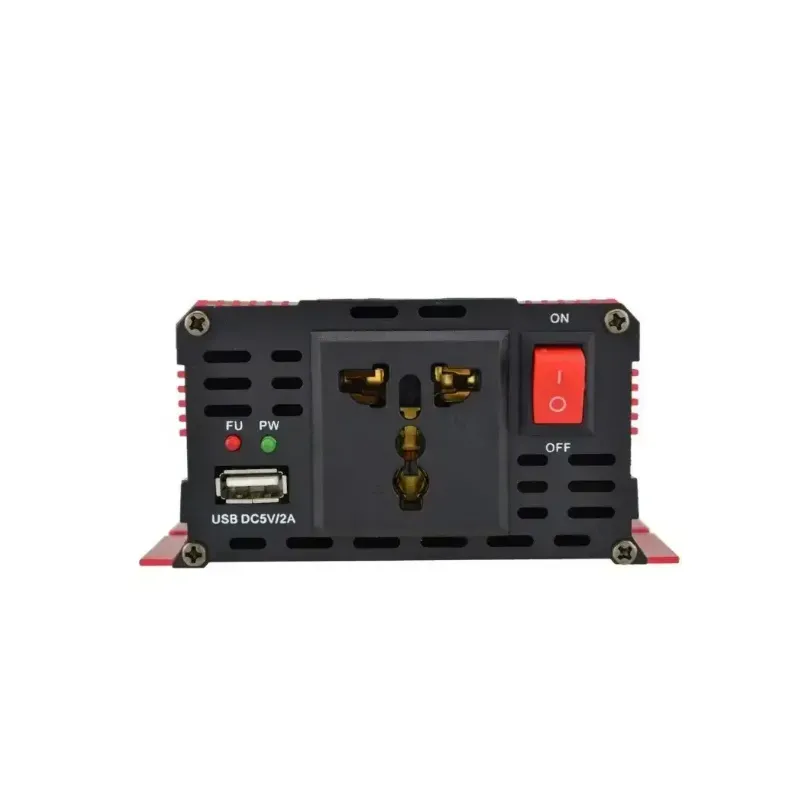 Інвертор 12V-220V UKS 1000W з USB і дисплеем модифікована синусоїда  код 10166  - фото 1