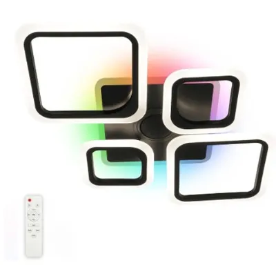 Люстра світлодіодна OVAL RGB MUSIC 80 Вт 10590/4