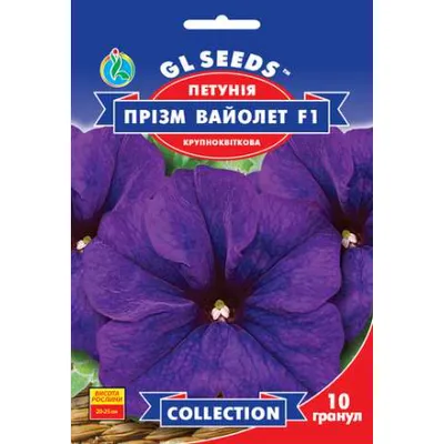 Петунія  Прізм  Вайолет F1 10 гранул 5675 GL SEEDS