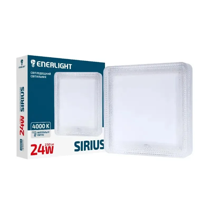 Світильник накладний SIRIUS 24 Вт, 4000К, 2150 Лм, 18 см 41600 