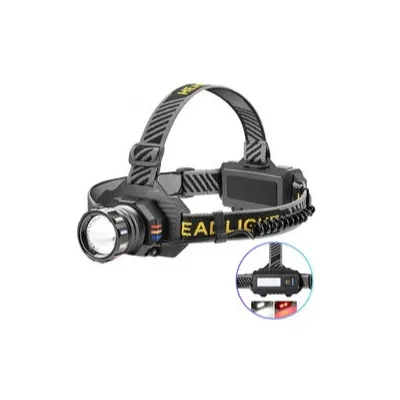 Ліхтар налобний BL-T701C  5+ 4 режими позаду, 2*18650, зарядка USB 7064