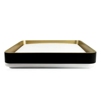 Світильник накладний SMART MODERN  2008 - ESP - 1  48 Вт, 3375 Лм, 38 см gold/black 2008 ETRON