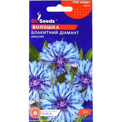 Волошка Блакитний діамант 1 г 3469 GL SEEDS