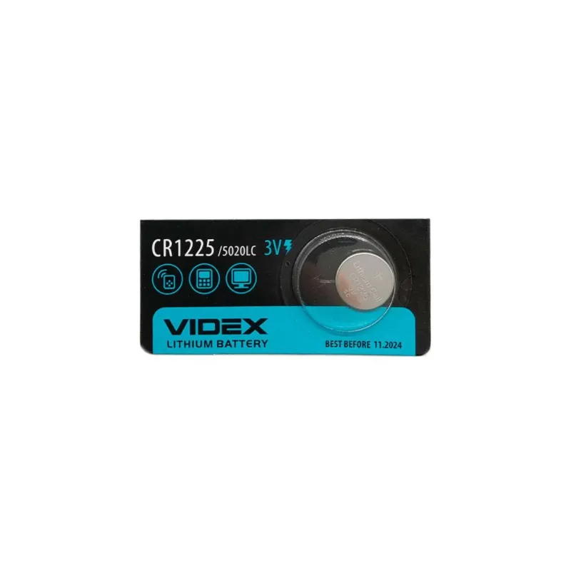 Таблетка CR1225 4806 Videx 