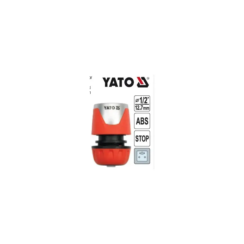 Муфта швидкоз'ємна 1/2 з водостопом 99803 YATO 