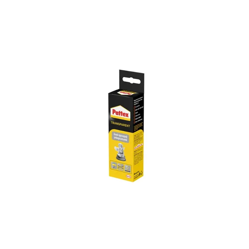 Клей Pattex Transparent 50 мл (аналог Кристал) 8834 