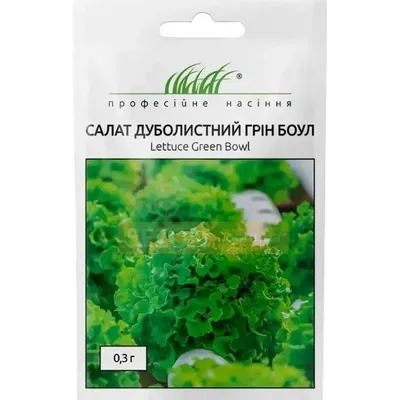 Проф насіння Салат дуболистний Грін Боул  0,3г 6855
