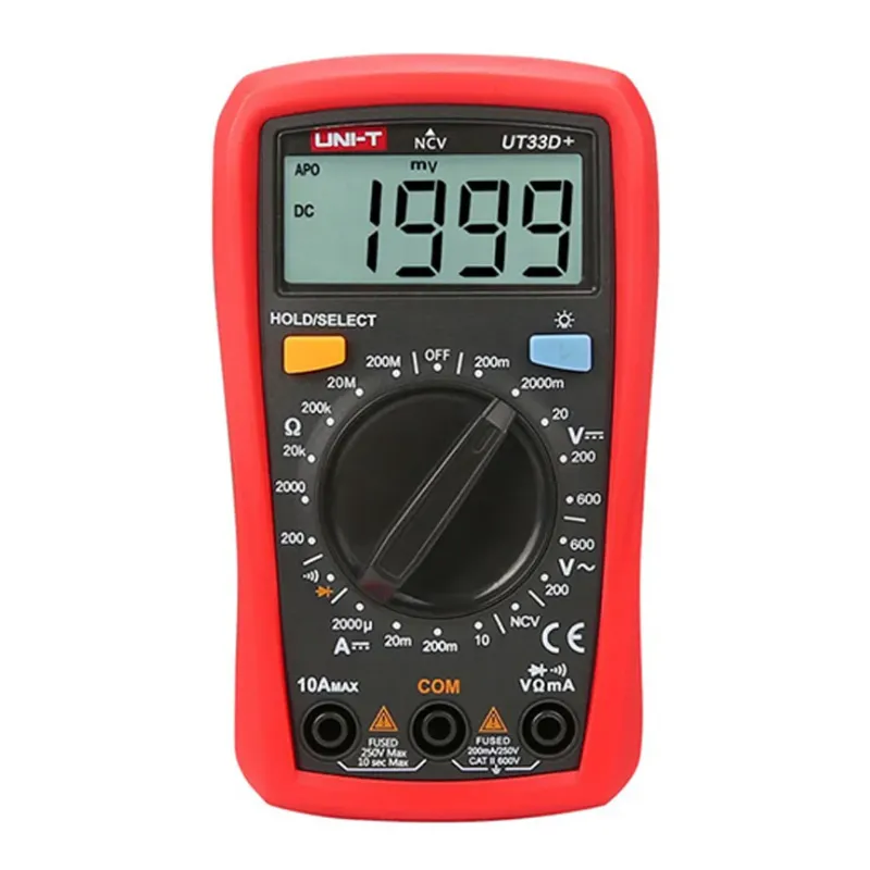 Мультиметр цифровий MAS830  звук, підсвітка 9800 