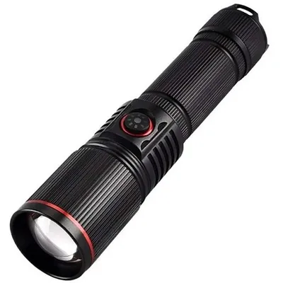 Ліхтар акумуляторний BL-S009-P50, 5 режимів, 1*18650, 3 ААА, зарядка USB 9179
