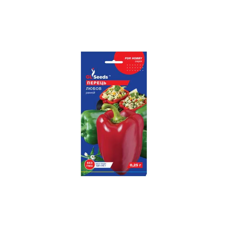 Перець Любов  солодкий 0,25 г 28441 GL SEEDS 
