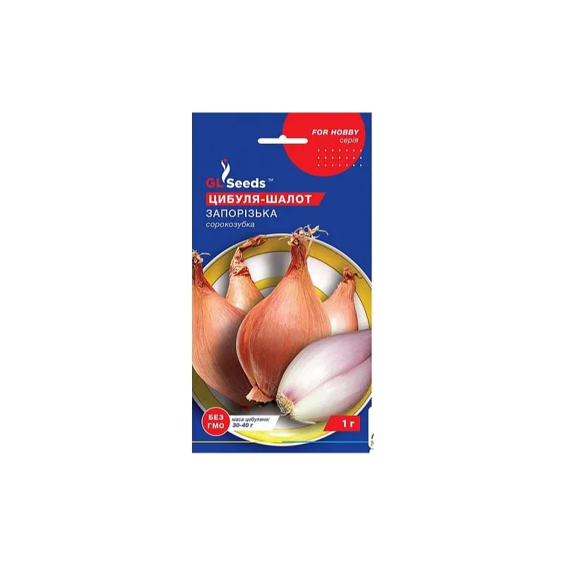 Цибуля шалот Запорізька 1 г 20326 GL SEEDS 