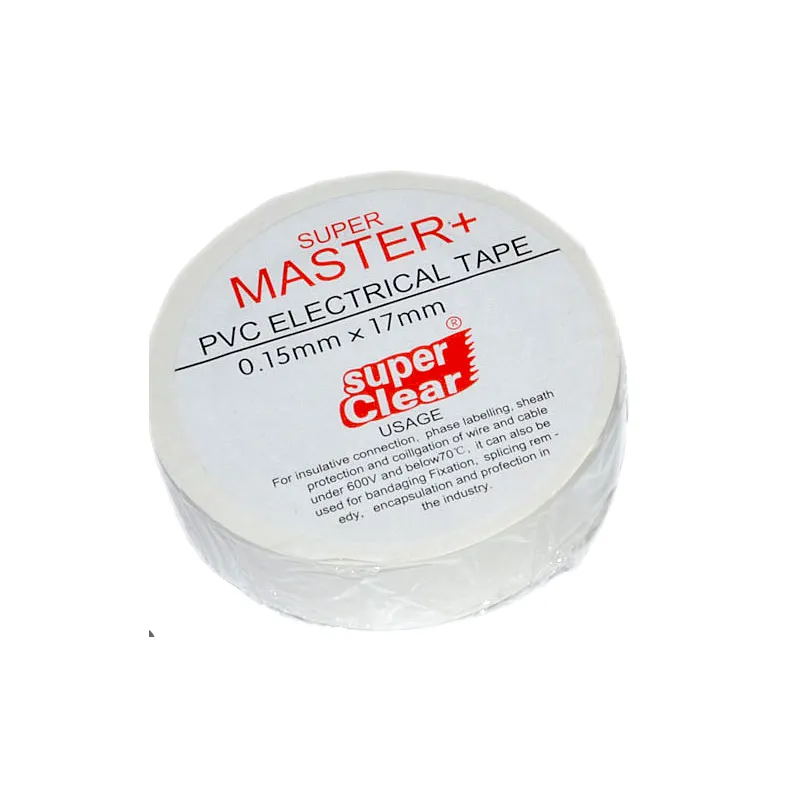 Ізострічка  ПВХ Master біла 17 м 4599 