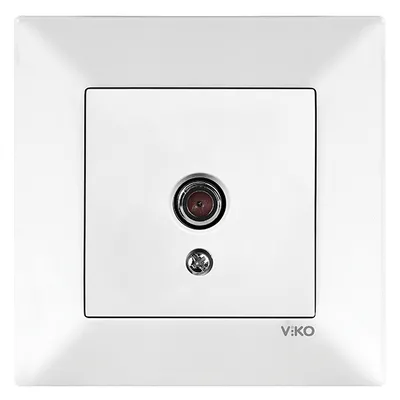 Розетка Arkedia Slim біла  під антену 8456 Panasonic
